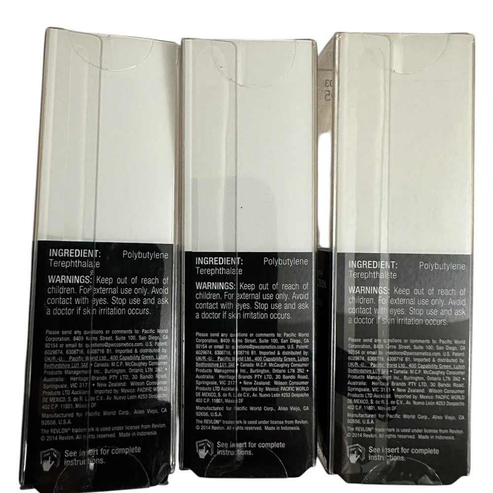 Revlon Set of 3 FeatherLITE Technology Eyelashes 2 Define & 1 Lengthen NIB - Picture 2 of 3